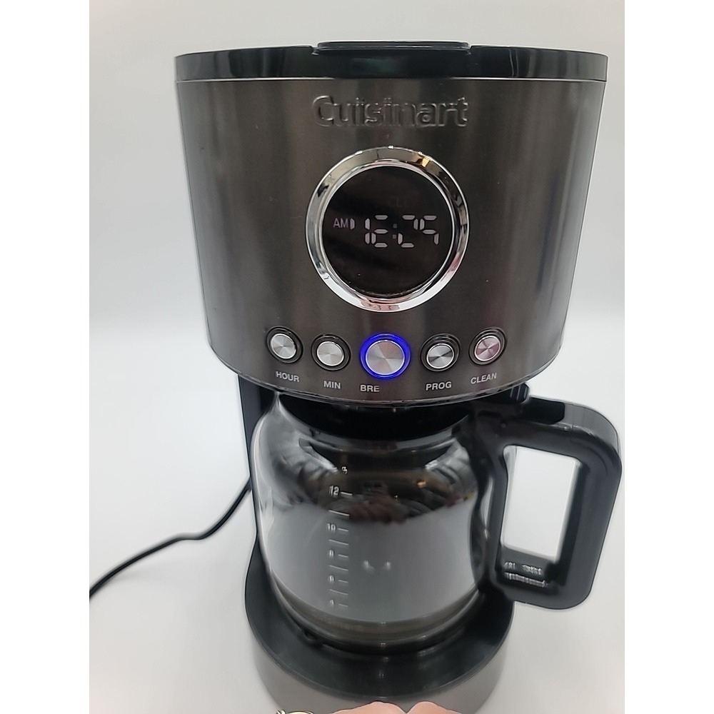 Cuisinart 12 Cup Programmable Coffeemaker DCC-1220 Tested- Works READ - Picture 8 of 12